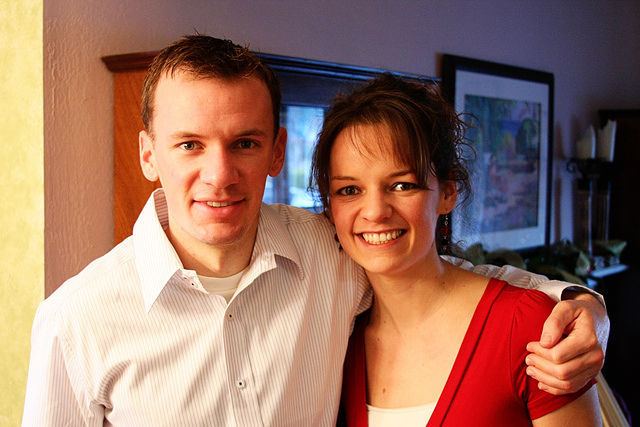 happy couple together