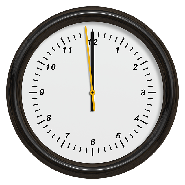 clock midnight snack